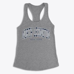 North Lexington New York Traditional Women's Racerback Tank