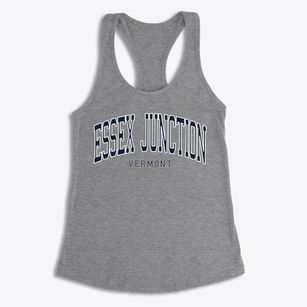 Essex Junction Vermont Traditional Women's Racerback Tank