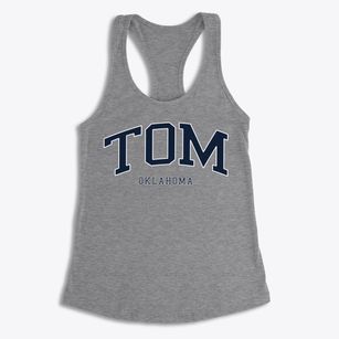 Tom Oklahoma Traditional Women's Racerback Tank