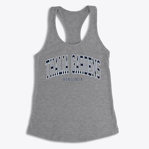 Thalia Gardens Virginia Traditional Women's Racerback Tank