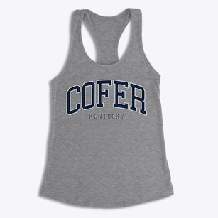 Cofer Kentucky Traditional Women's Racerback Tank