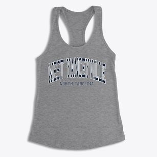 West Yanceyville North Carolina Traditional Women's Racerback Tank