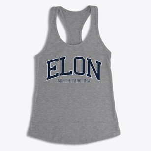 Elon North Carolina Traditional Women's Racerback Tank