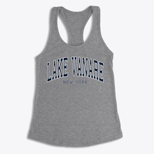 Lake Vanare New York Traditional Women's Racerback Tank