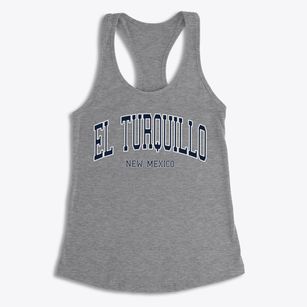 El Turquillo New Mexico Traditional Women's Racerback Tank