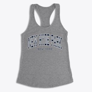 New Hyde Park New York Traditional Women's Racerback Tank