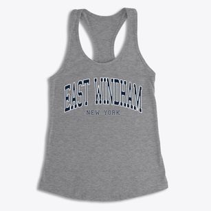 East Windham New York Traditional Women's Racerback Tank