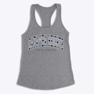 Catawba Heights North Carolina Traditional Women's Racerback Tank