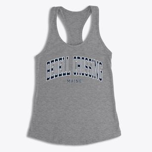 Bedell Crossing Maine Traditional Women's Racerback Tank