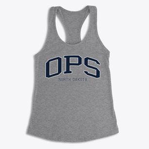 Ops North Dakota Traditional Women's Racerback Tank