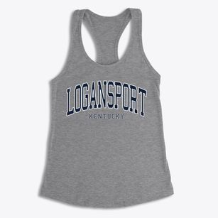 Logansport Kentucky Traditional Women's Racerback Tank