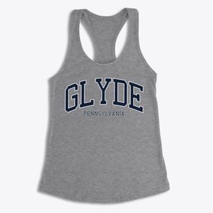 Glyde Pennsylvania Traditional Women's Racerback Tank