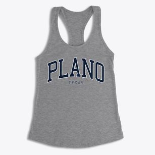 Plano Texas Traditional Women's Racerback Tank