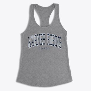 Warner Robins Georgia Traditional Women's Racerback Tank