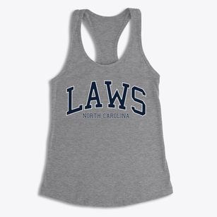 Laws North Carolina Traditional Women's Racerback Tank