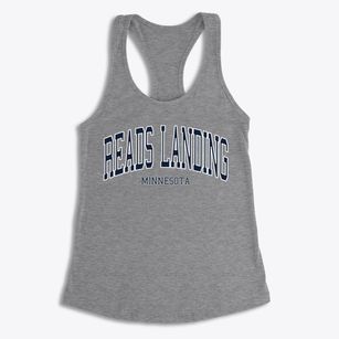Reads Landing Minnesota Traditional Women's Racerback Tank