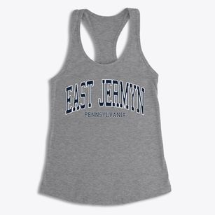 East Jermyn Pennsylvania Traditional Women's Racerback Tank
