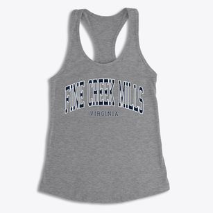 Fine Creek Mills Virginia Traditional Women's Racerback Tank