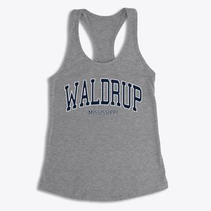 Waldrup Mississippi Traditional Women's Racerback Tank