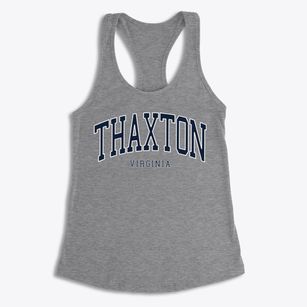 Thaxton Virginia Traditional Women's Racerback Tank