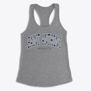 St. Anthony Minnesota Traditional Women's Racerback Tank