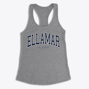 Ellamar Alaska Traditional Women's Racerback Tank