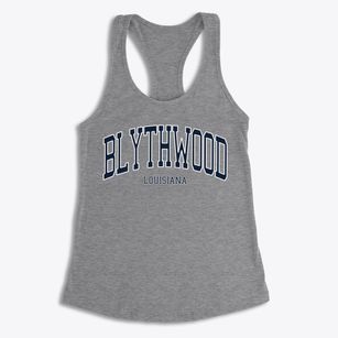 Blythwood Louisiana Traditional Women's Racerback Tank
