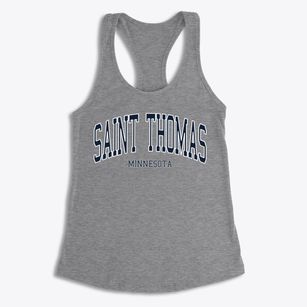 Saint Thomas Minnesota Traditional Women's Racerback Tank