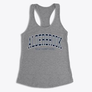 Alderbrook New Hampshire Traditional Women's Racerback Tank