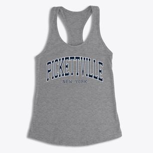 Pickettville New York Traditional Women's Racerback Tank