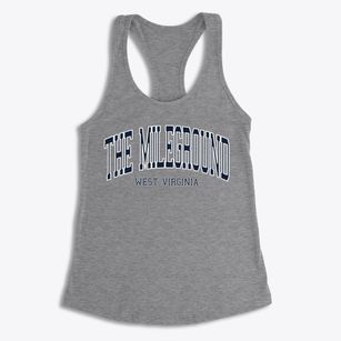 The Mileground West Virginia Traditional Women's Racerback Tank