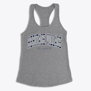 Heritage Village Delaware Traditional Women's Racerback Tank