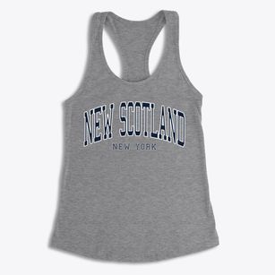 New Scotland New York Traditional Women's Racerback Tank