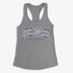 Little Kinnakeet North Carolina Traditional Women's Racerback Tank