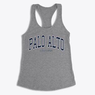 Palo Alto Louisiana Traditional Women's Racerback Tank