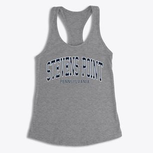 Stevens Point Pennsylvania Traditional Women's Racerback Tank