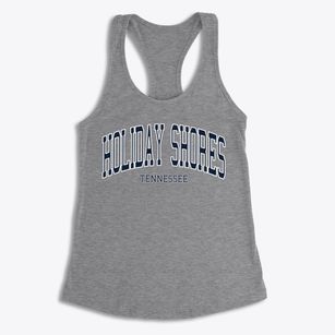 Holiday Shores Tennessee Traditional Women's Racerback Tank