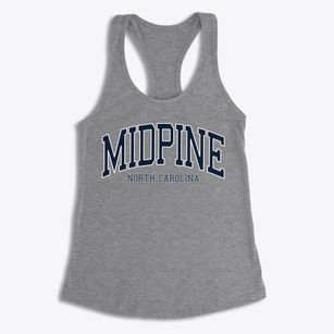 Midpine North Carolina Traditional Women's Racerback Tank