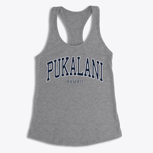 Pukalani Hawaii Traditional Women's Racerback Tank