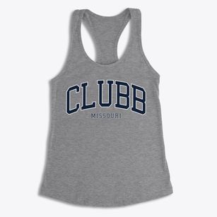 Clubb Missouri Traditional Women's Racerback Tank