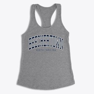 Beechertown North Carolina Traditional Women's Racerback Tank