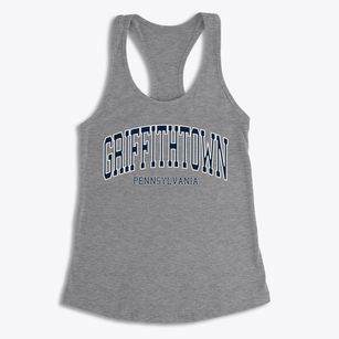 Griffithtown Pennsylvania Traditional Women's Racerback Tank