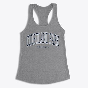 Courtland Park Virginia Traditional Women's Racerback Tank