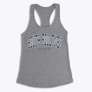 South Poultney Vermont Traditional Women's Racerback Tank