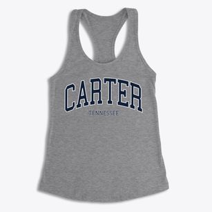 Carter Tennessee Traditional Women's Racerback Tank