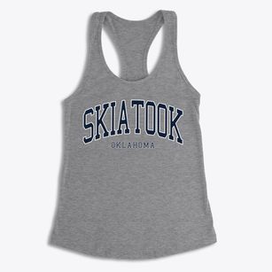 Skiatook Oklahoma Traditional Women's Racerback Tank