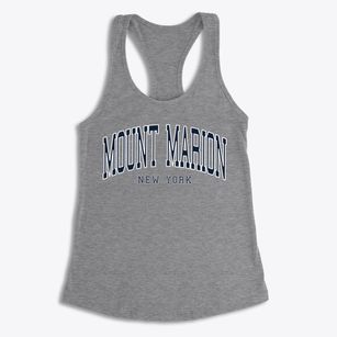 Mount Marion New York Traditional Women's Racerback Tank