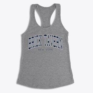 Brick Tavern New York Traditional Women's Racerback Tank