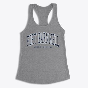 Fort Barnwell North Carolina Traditional Women's Racerback Tank