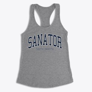 Sanator South Dakota Traditional Women's Racerback Tank